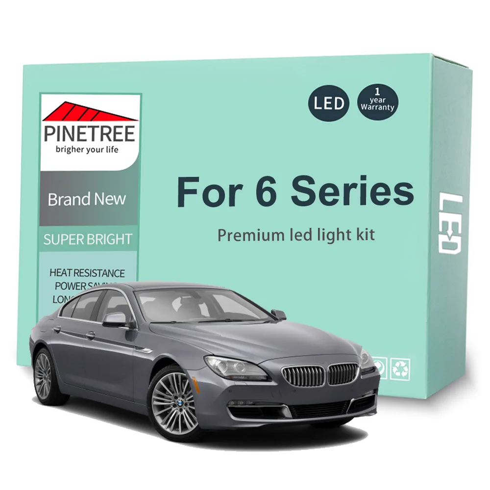 

Car Led Interior Light Kit For BMW 6 Series M6 E63 E64 F06 Gran Coupe Convertible Led Bulbs Canbus No Error