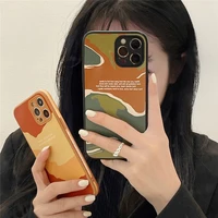 moskado tpu veneer rendering artistic patterns phone case for iphone 11 12 13 pro max x xs max xr mobile phone protective cover