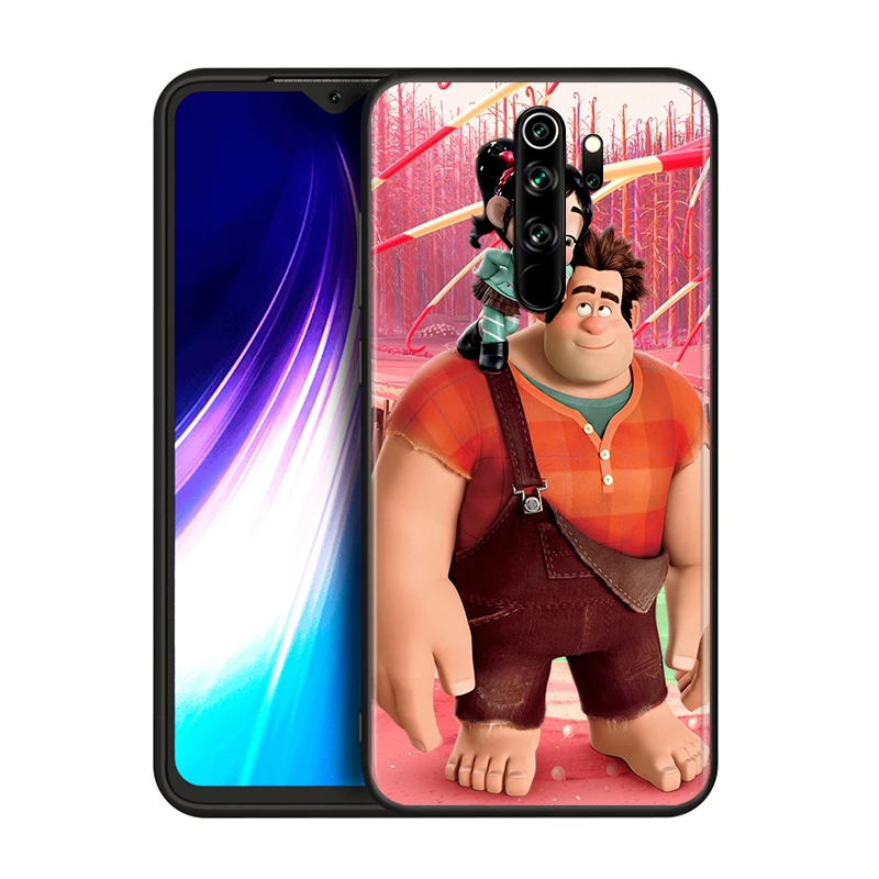 

Disney Wreck-It Ralph For Xiaomi Redmi 9i 9T 9A 9C 9 8A 8 GO 7 7A S2 Y2 6 6A 5 5A 4X Prime Pro Plus Black Phone Case