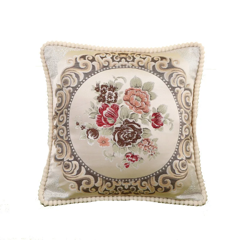

Autumn and Winter Home Jacquard Pillow Cover Gift Decoration Pillow Cushion Sofa Cushion Bedside Pillow