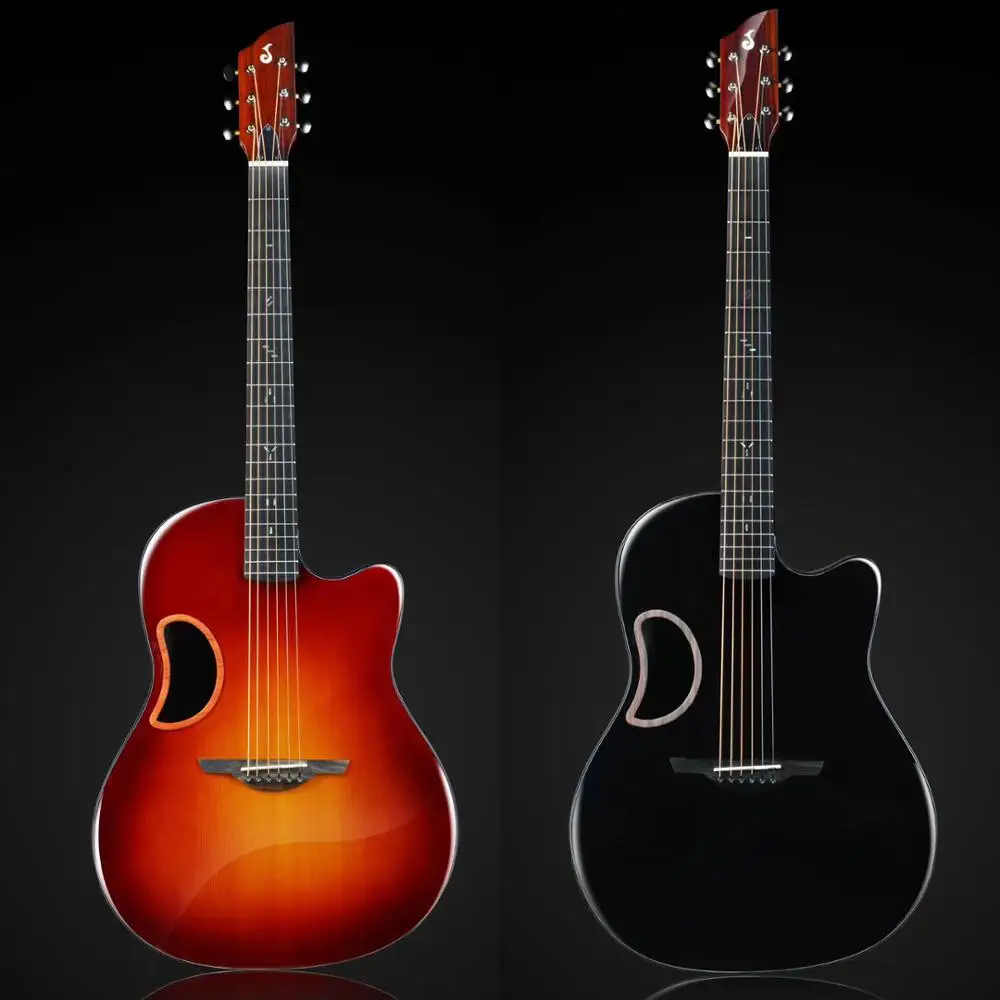 41 дюймовая Акустическая гитара K7 PRO с круглым задником акустическая