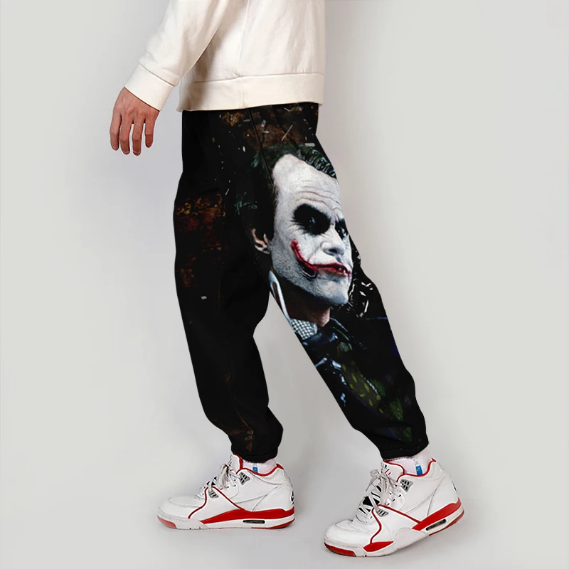 Новинка Модный комбинезон с клоуном брюки в стиле Харадзюку повседневные