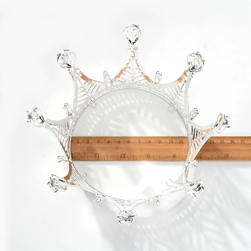 New Retro Baroque Red/Black/Gold/Silver Color Rhinestone Full Round Tiaras Crowns de Noiva Bride Wedding Party Hair Jewelry | Украшения и