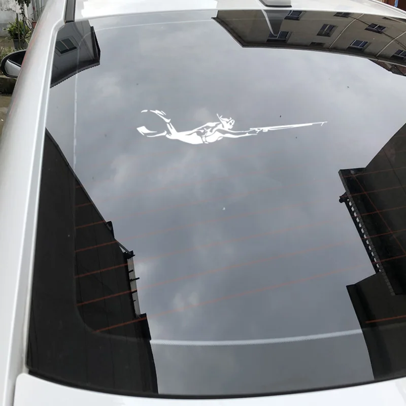 

Brave Dive Adventure Sticker Car and Motorcycle Personality Sticker Fashion PVC Sticker 14.9cm *3CM