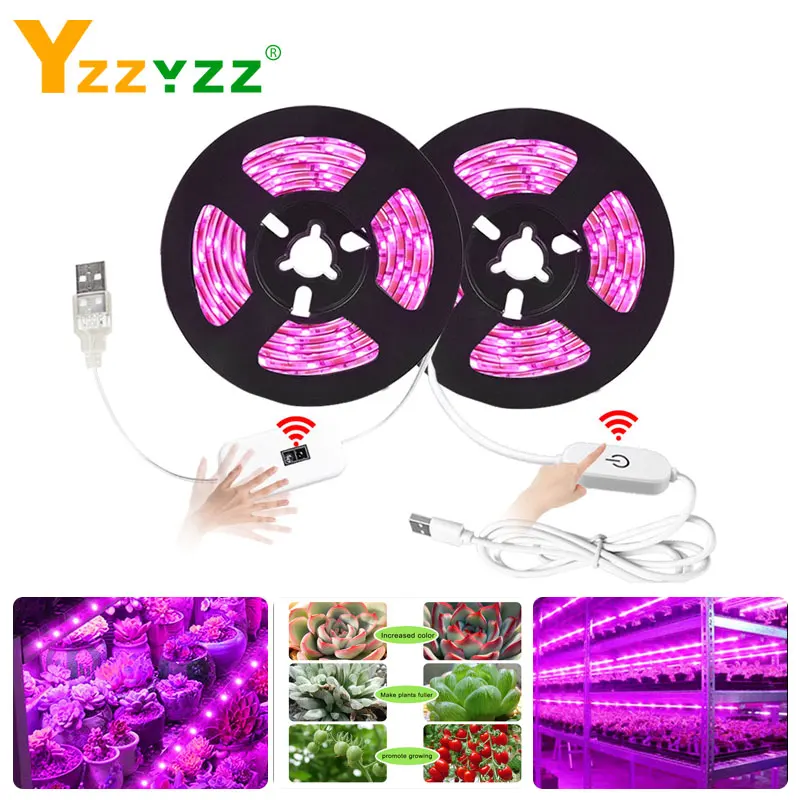 5 в USB Ручной развертки сенсорный Умный датчик светодиодный светильник полный