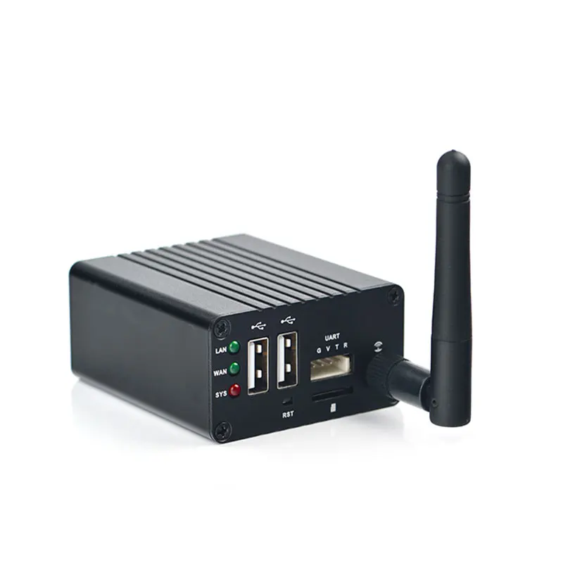 NanoPi R1 Allwinner H3 1 Гб двойной порт Ethernet Wifi и BT встроенный eMMC с USB последовательным