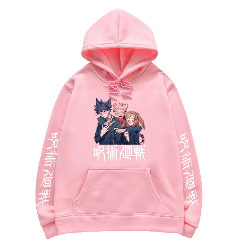 

Jujutsu Kaisen Anime Hoodie Men Jogging Tracksuit Sweatshirts Autumn Winter Hoodies Harajuku Streetwear Oversized Men Clothing