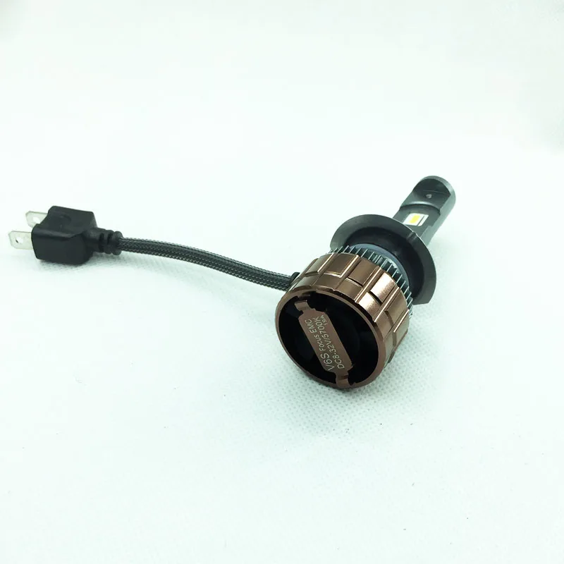 Niters V6S светодиодный ные фары h7 h1 h4 h11 9005 9006 9012 лампы Canbus Csp Chip Fog 6000K 100W 15000LM комплект
