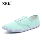 Женские холщовые туфли, дышащие брендовые туфли на плоской подошве, Размеры 35-42, сезон 2021