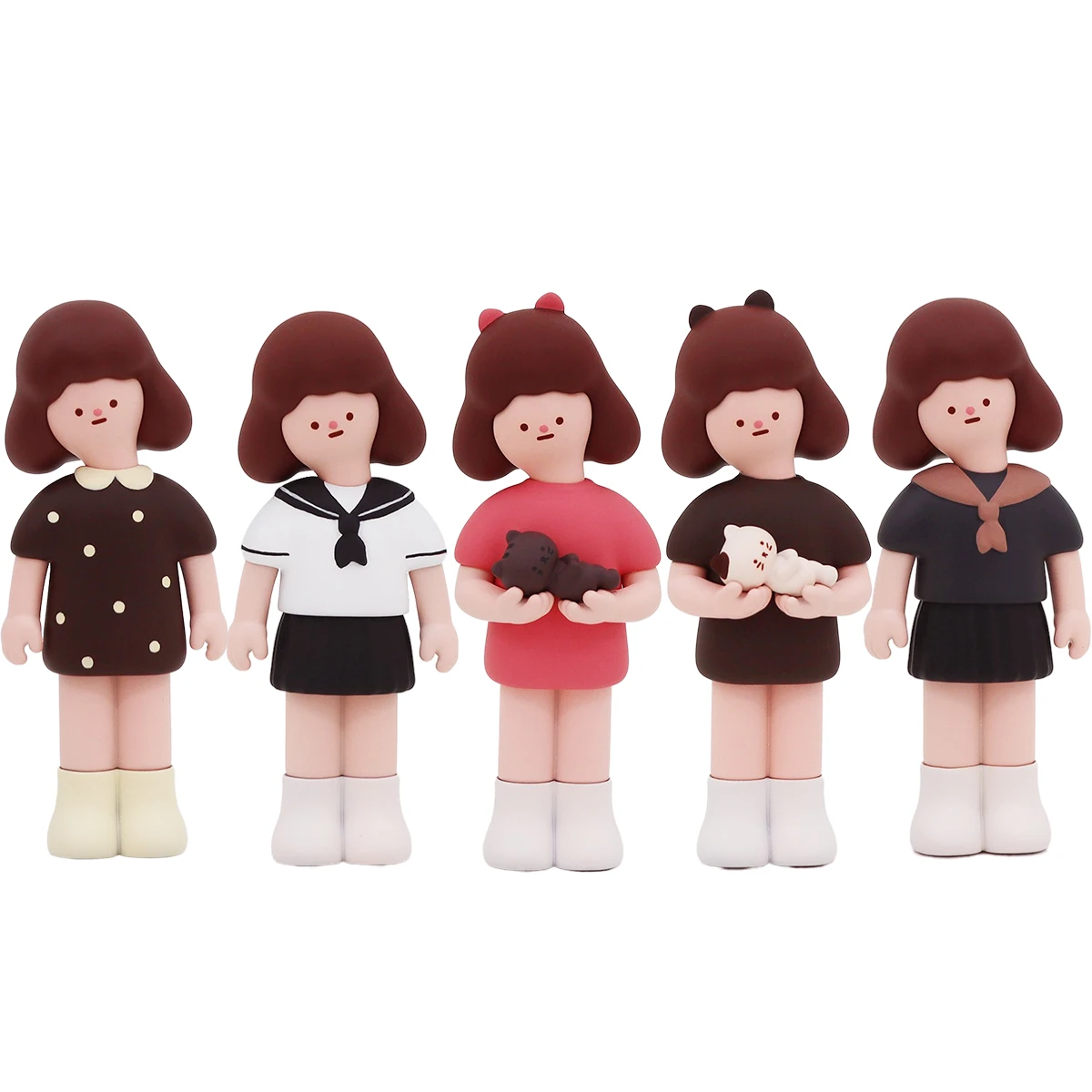 

Wardrobe Series Trendy Kid Doll Birthday Gift Computer Desktop Decoration Kawaii Toy Blind Random Box