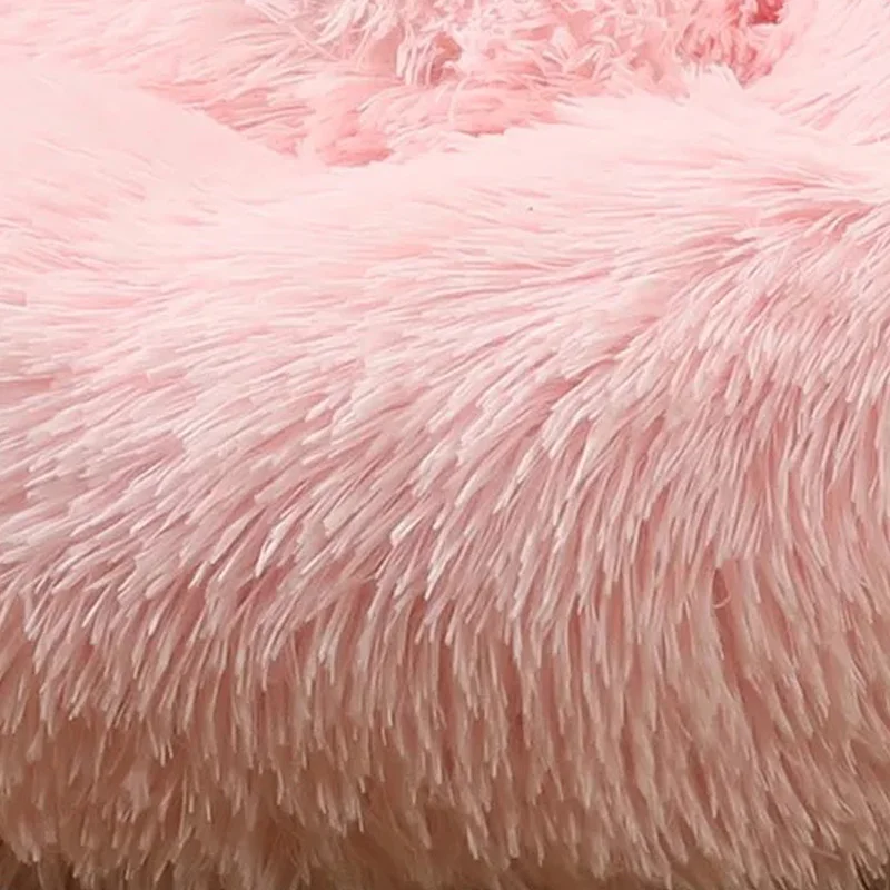 Мягкая моющаяся кровать для собак длинная плюшевая койка глубокого сна