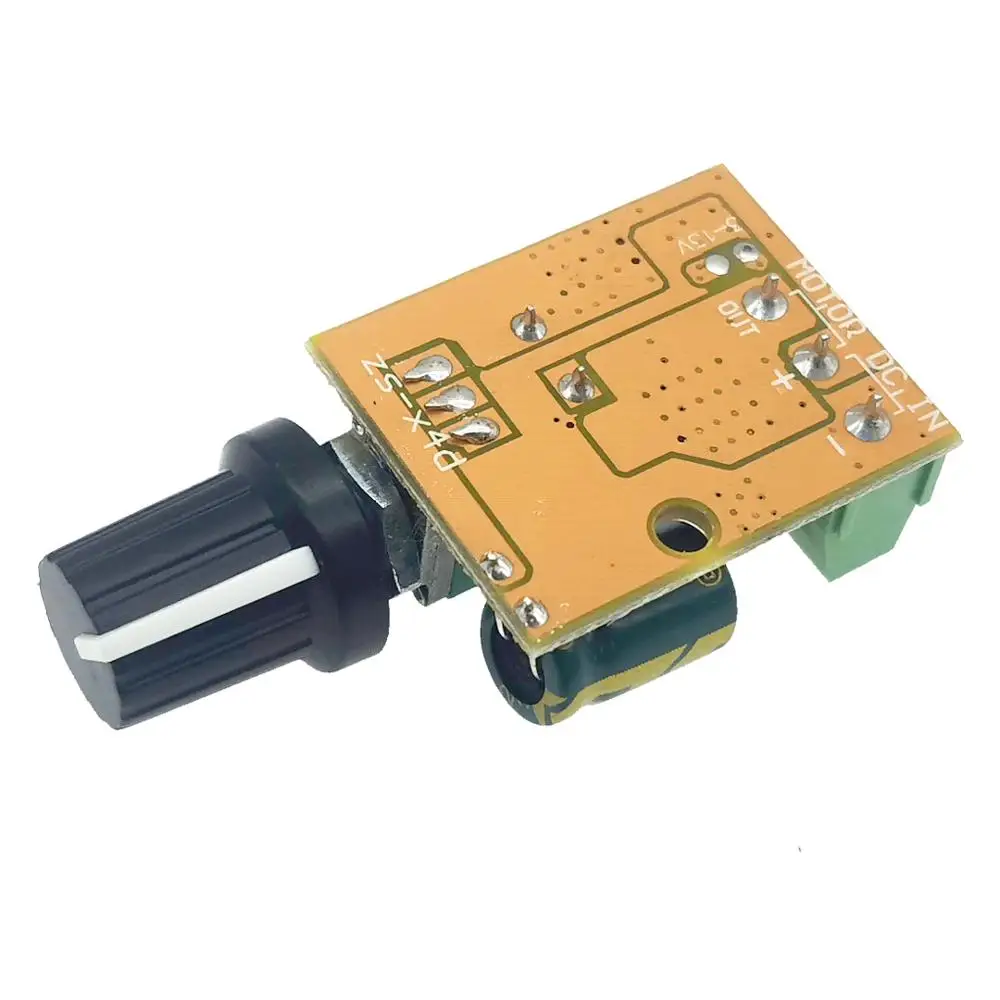 Мини DC контроллер скорости ШИМ 3V 5V 12V 24V 30V DC120W 6A регулятор двигателя светодиодный