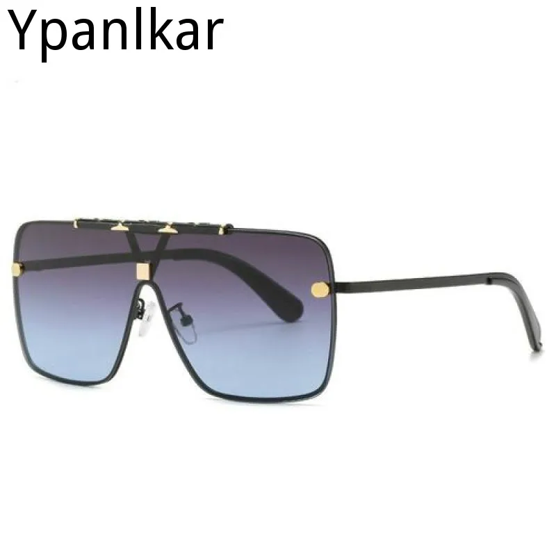 

2020 New Sunglasses Men Women Fashion Alloy Frame High Quality Rectangle Brand Designer Sunglasses UV400