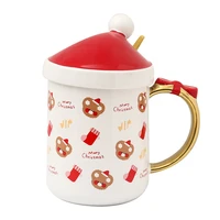 christmas gift cartoon ceramic cup creative student mug