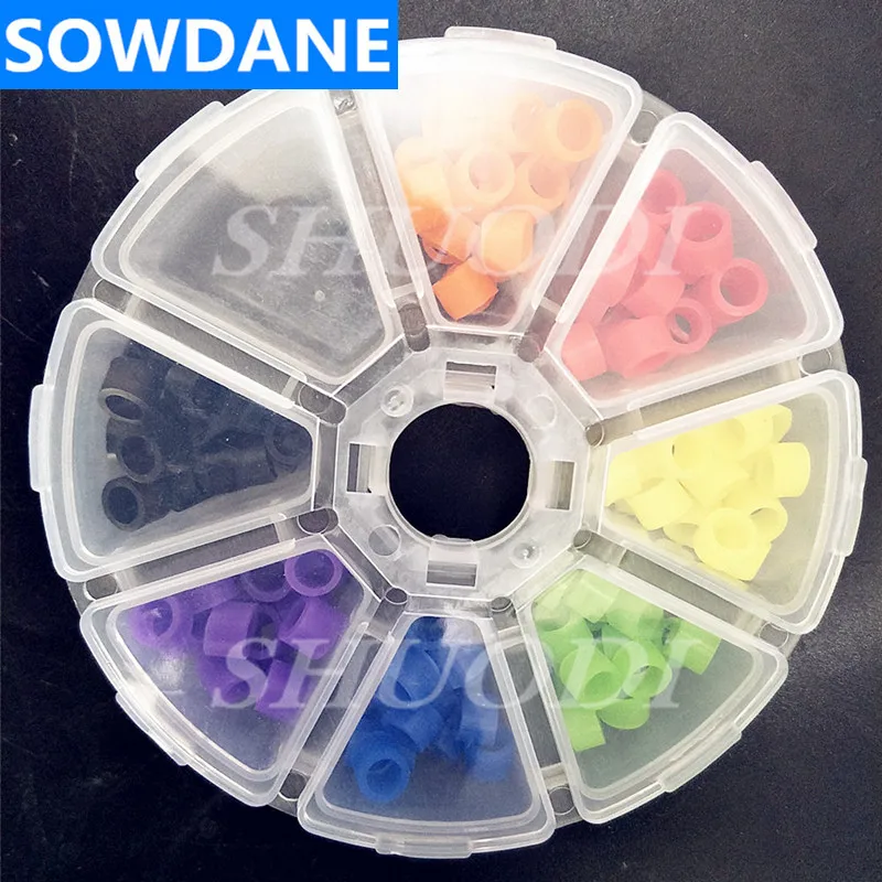 140 шт./кор. универсальное зубное кольцо из автоклавируемой резины Силиконовое