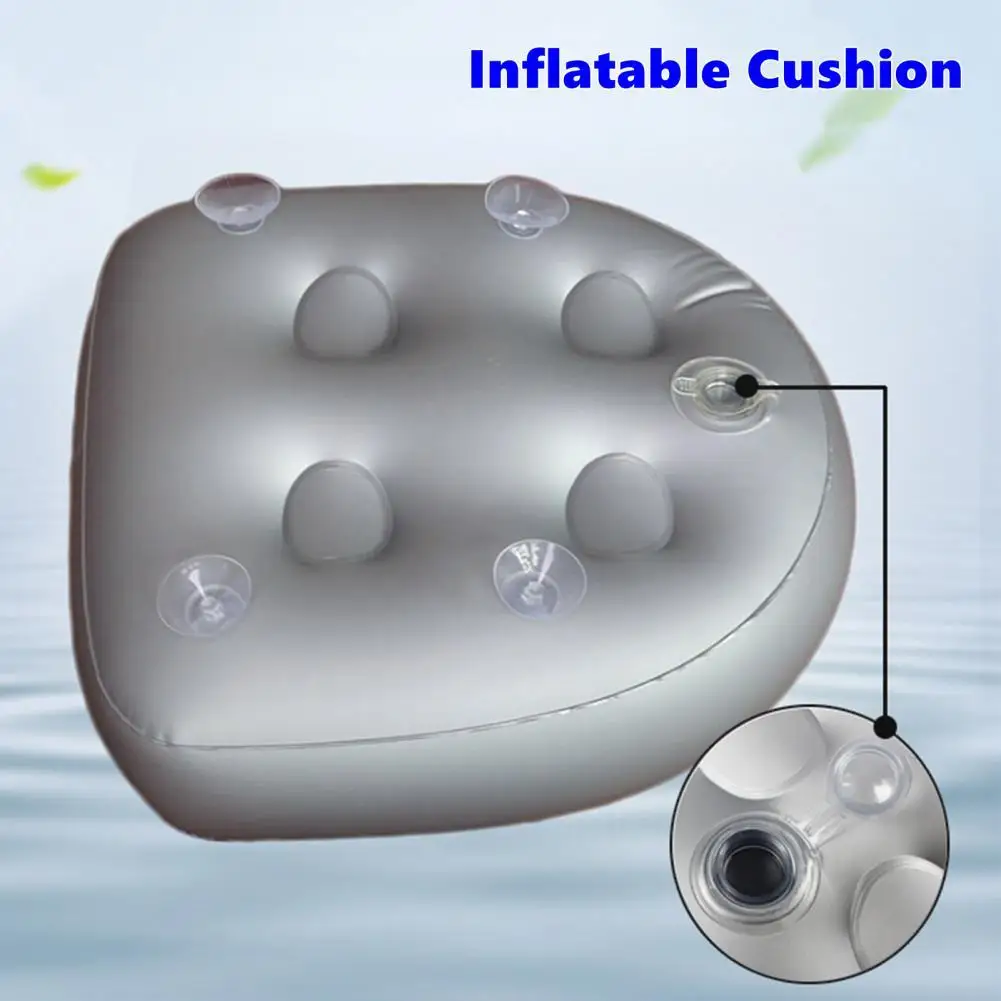 Relaxing Massage Mat Inflatable Water Injection Pad Bathtub Seat Spa Cushion Soft Inflatable Cushion For Bathing Pool