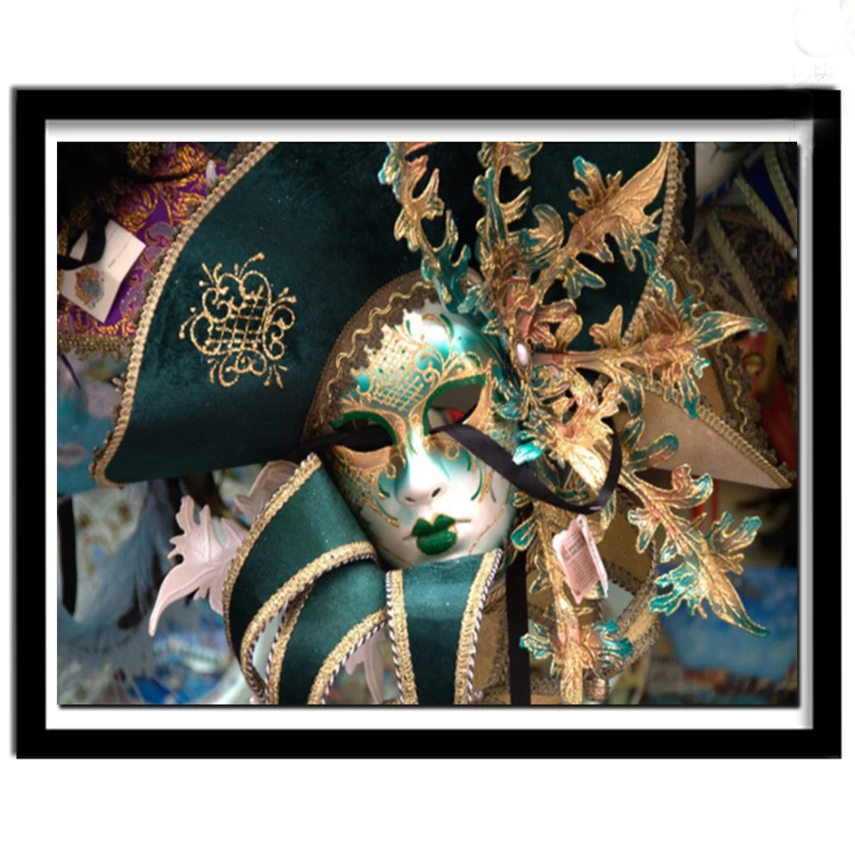 

Diamond Embroidery woman mask 5D Diy Diamond Painting Accessories Cross Stitch kit Full Drill Rhinestone Mosaic New year