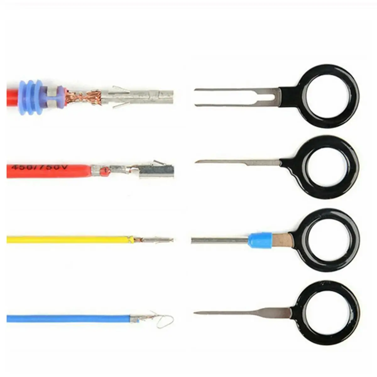 

76pcs Wire Terminal Removal Tools Car Wire Release Pin Electronic Devices