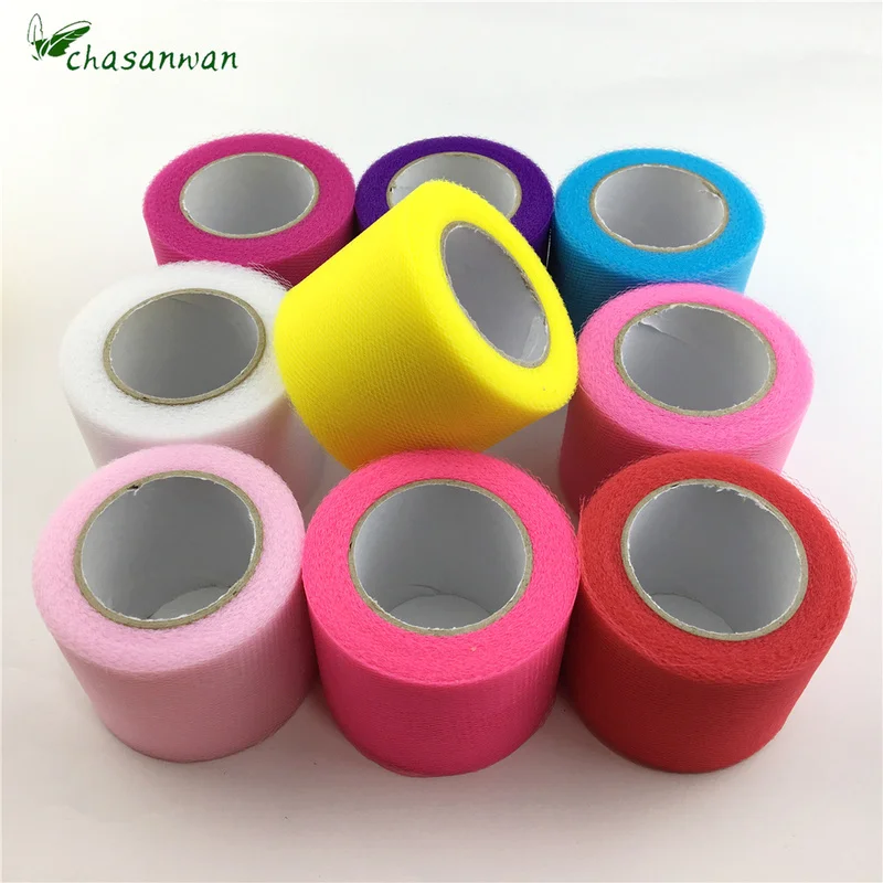 Рулон тюля 25 ярдов органза свадебное украшение пачка для детского душа тюль