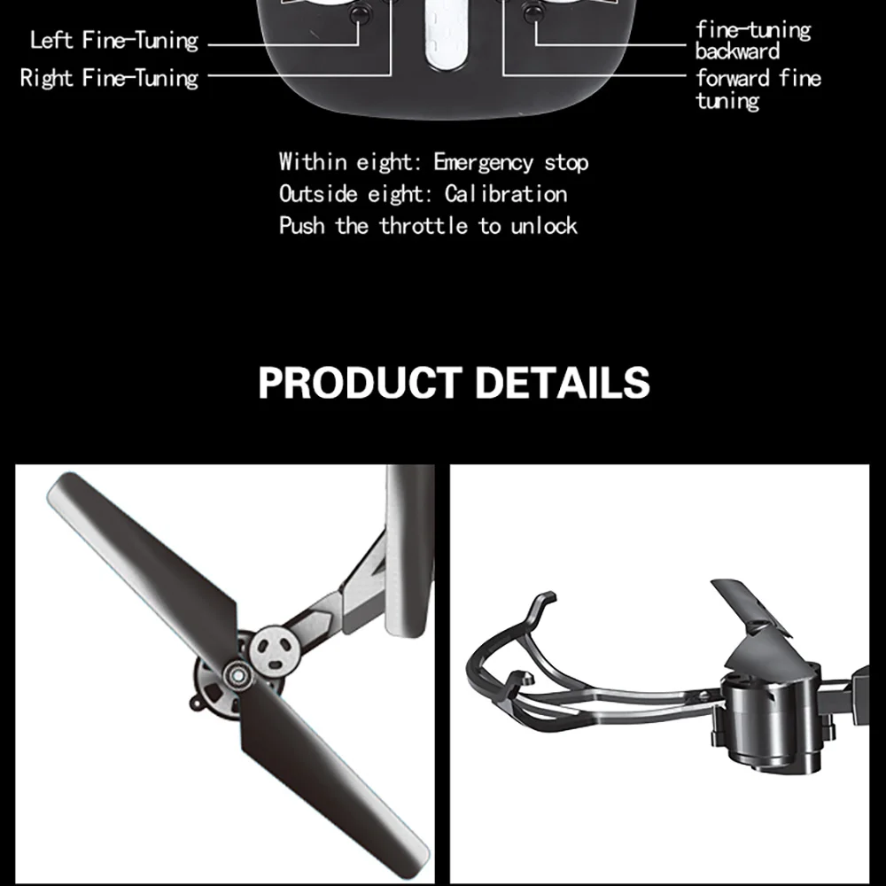 S59W Drone Rc Quadcopter Foldable 1080P WiFi fpv Drone 4K Remote control Toys Helicopter Drones with camera hd Dron Child toy