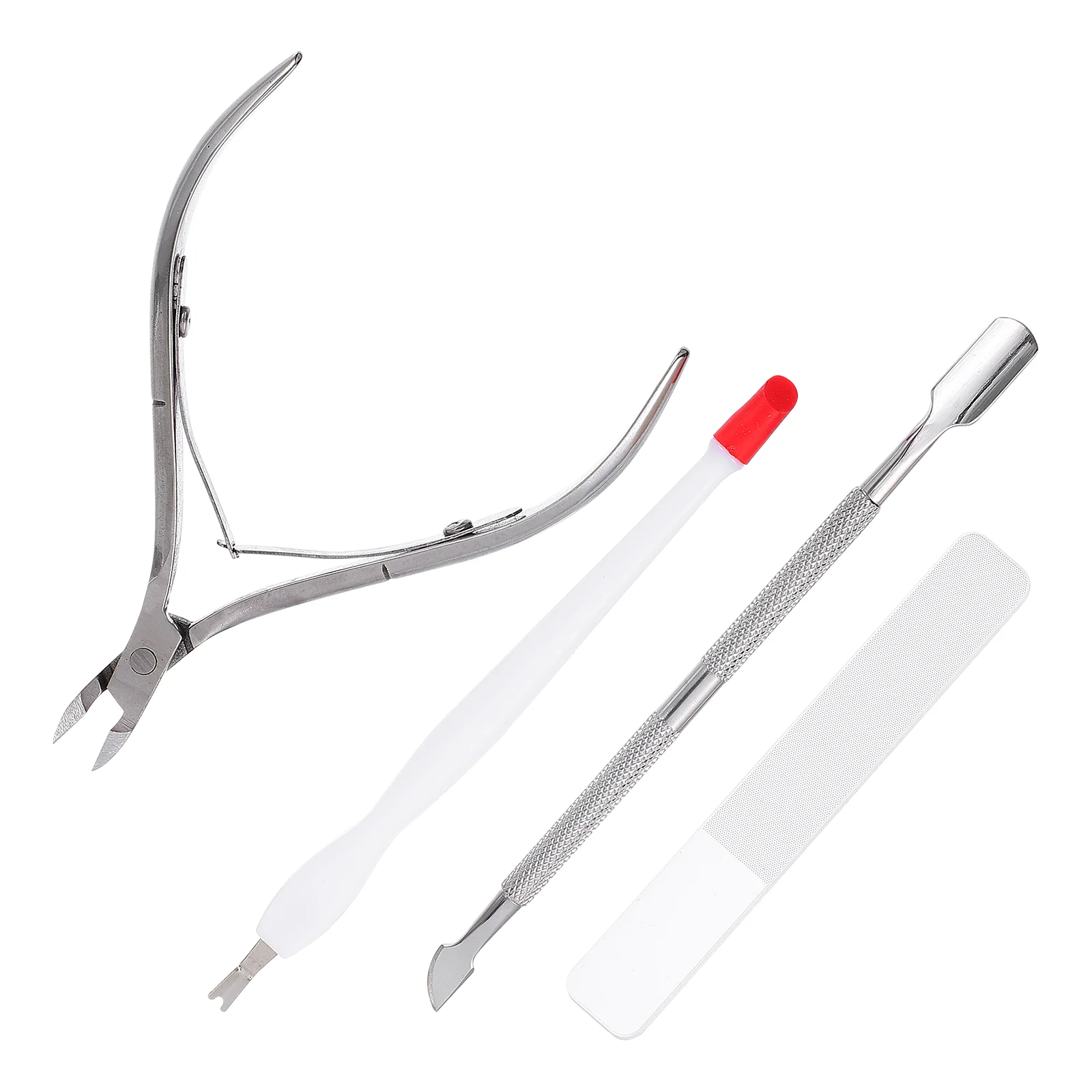 

1 Set Nail Care Tools Nail Cuticle Pusher Callus Removal Fork Cuticle Nippers