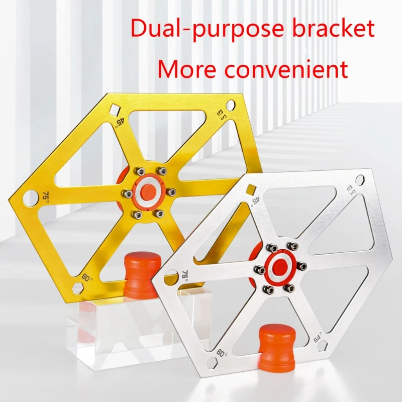 

Aluminum Alloy Hexagon Ruler Saw Angle Finder Gauge Protractor Inclinometer Tool 19QB