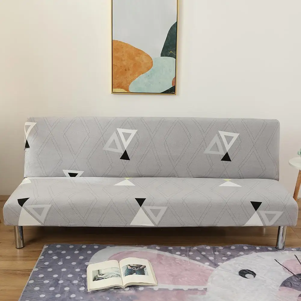 Чехол без подлокотника растягивающийся чехол для дивана полностью покрытый