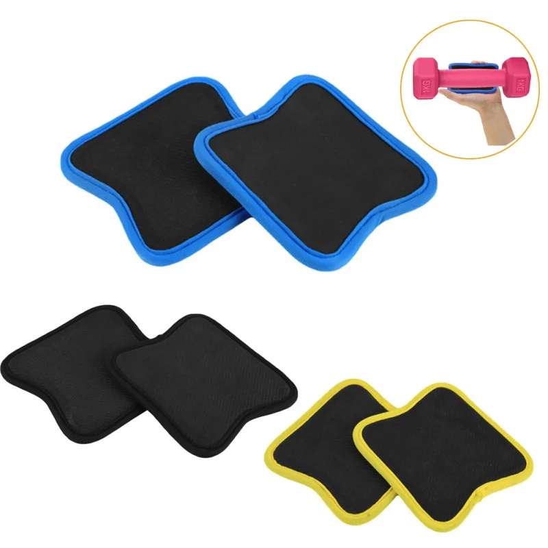 

Anti-Skid Weight Lifting Training Gloves Fitness Sports Dumbbell Grips Pads Gym Strength Exercises Hand Palm Cushion Protector