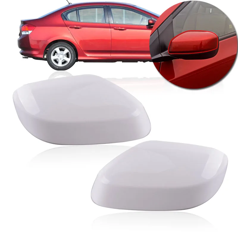 CAPQX 1 пара для Honda City 2009 2010 2011 13 14 крышка внешнего зеркала заднего вида Крышка