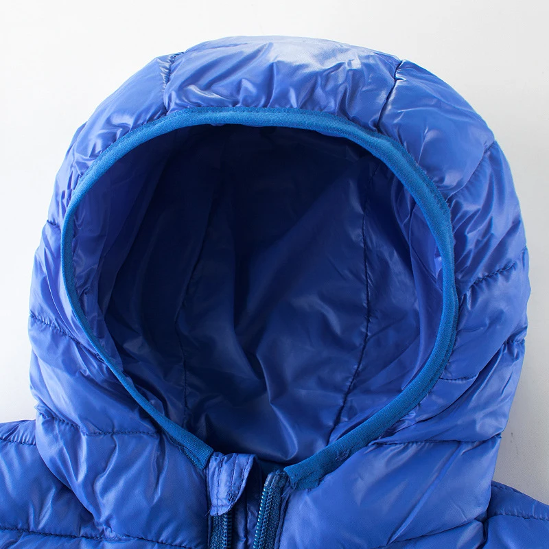 Зимние куртки для маленьких мальчиков однотонная теплая верхняя одежда с