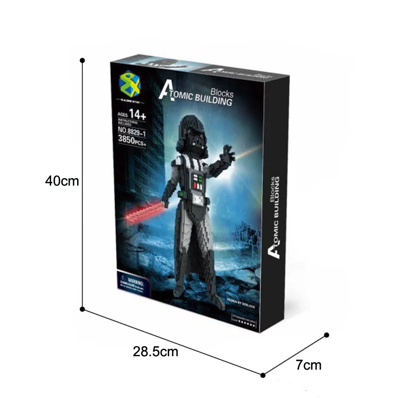 Блоки фигурки Военные солдаты Дарт Вейдер имперские штурмовики модели Мини