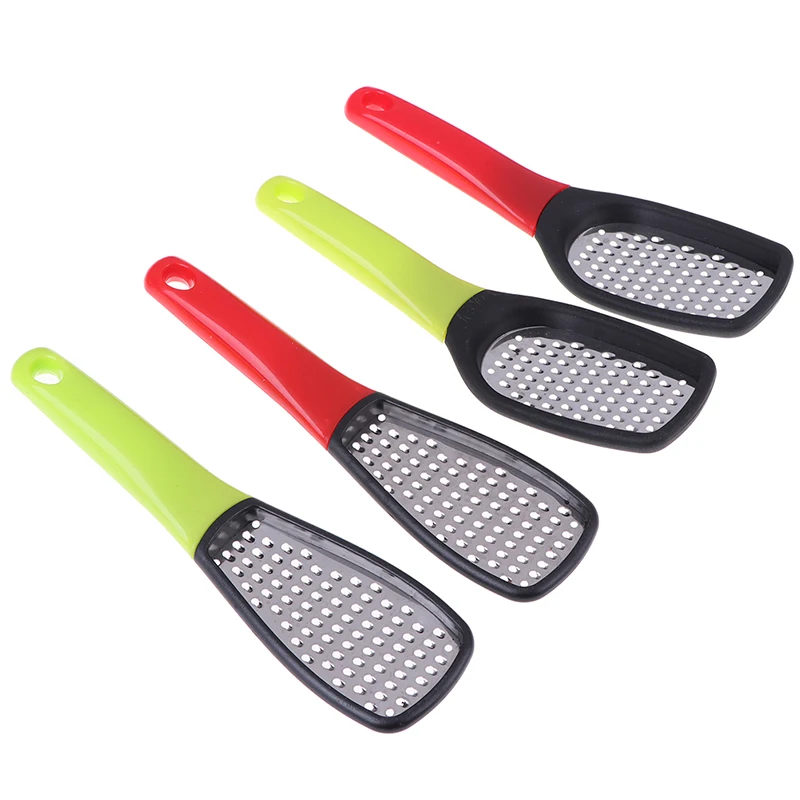 Роторная терка для домашних овощей из нержавеющей стали с длинной ручкой ручная