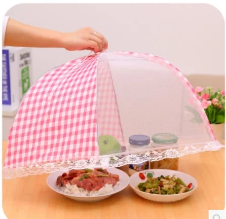 Hoomall 1 шт. кухонные складные сетчатые крышки для еды анти муха москитный зонтик