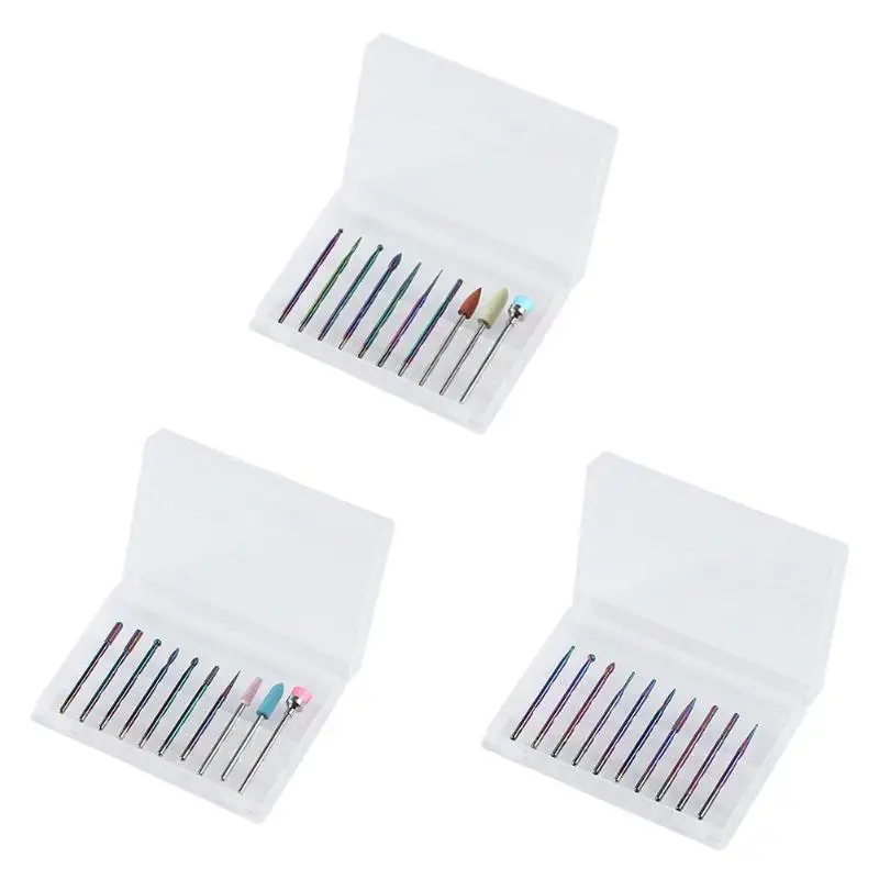 10 шт. профессиональная художественная шлифовка ногтей Шлифовальная головка