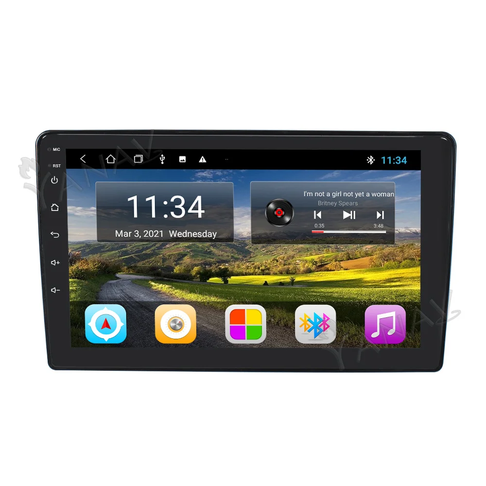 Автомобильный радиоприемник Octa Core Android для Peugeot 407 2004-2010 мультимедийный плеер