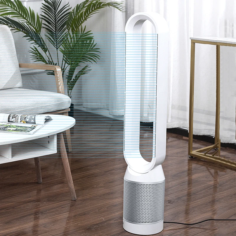 Тихий беслопастный вентилятор для очистки воздуха Домашний Вентилятор 42 дюйма