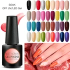 MEET ACROSS 7m Гель-лак для ногтей УФ светодиодный Гель-лак Гибридный отмачиваемый художественный Гель-лак для ногтей Сделай Сам маникюр