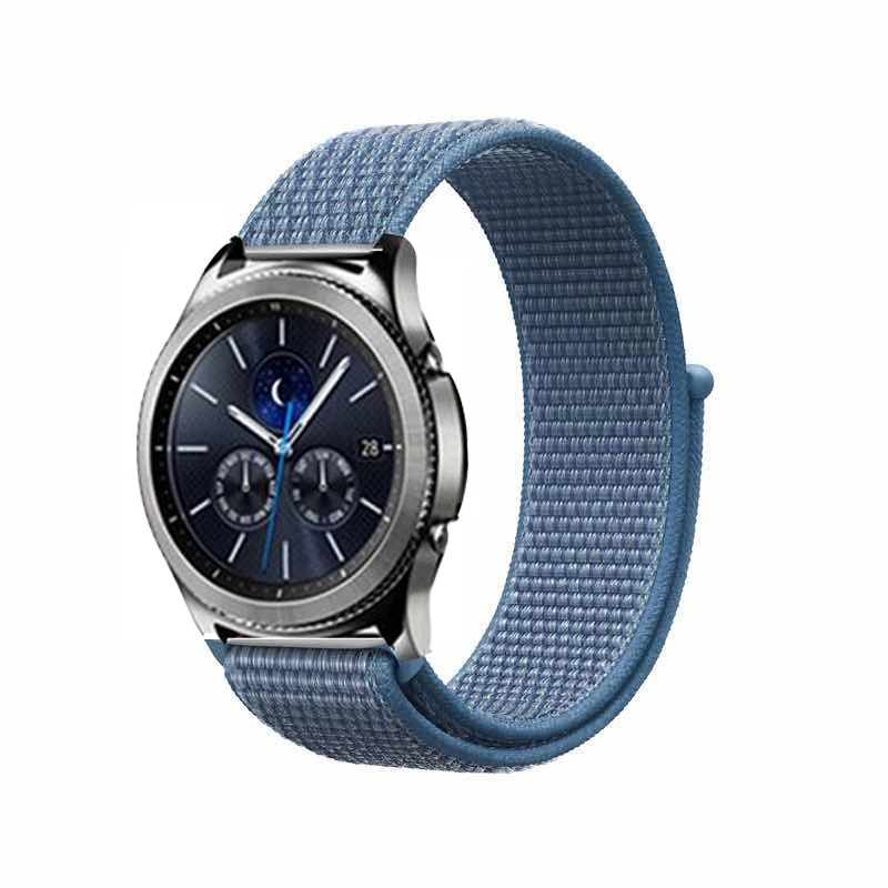 Huawei GT 2 нейлоновый ремешок для samsung Galaxy 42 мм 46 мм Active 2 gear S2 S3 20 мм 22 мм Sport Loop Huami Amazit GTR Bip браслет
