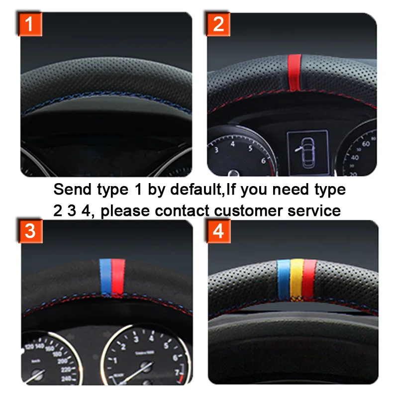 Black PU Artificial Leather DIY Car Steering Wheel Cover For Seat Ibiza 6L leon MK2 Sport Altea Toledo 2005-2009 | Автомобили и