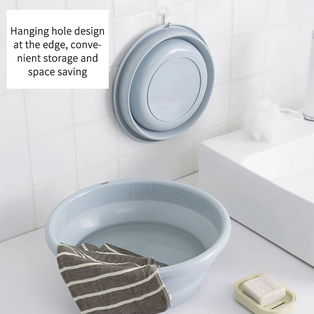 Портативное складное ведро складная раковина для путешествий рыбалки кемпинга