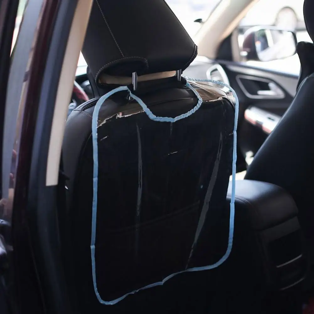 

Car Seat Back Protector Cover For Children Kids Baby Anti Mud Dirt Wear Kick Protective Pad Transparent Automobile Kicking Mat