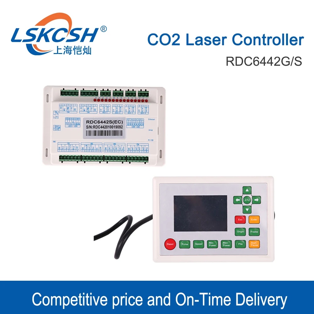 Лазерный контроллер LSKCSH Ruida RD6442S RDC6442G Co2 DSP для лазерного гравировального станка