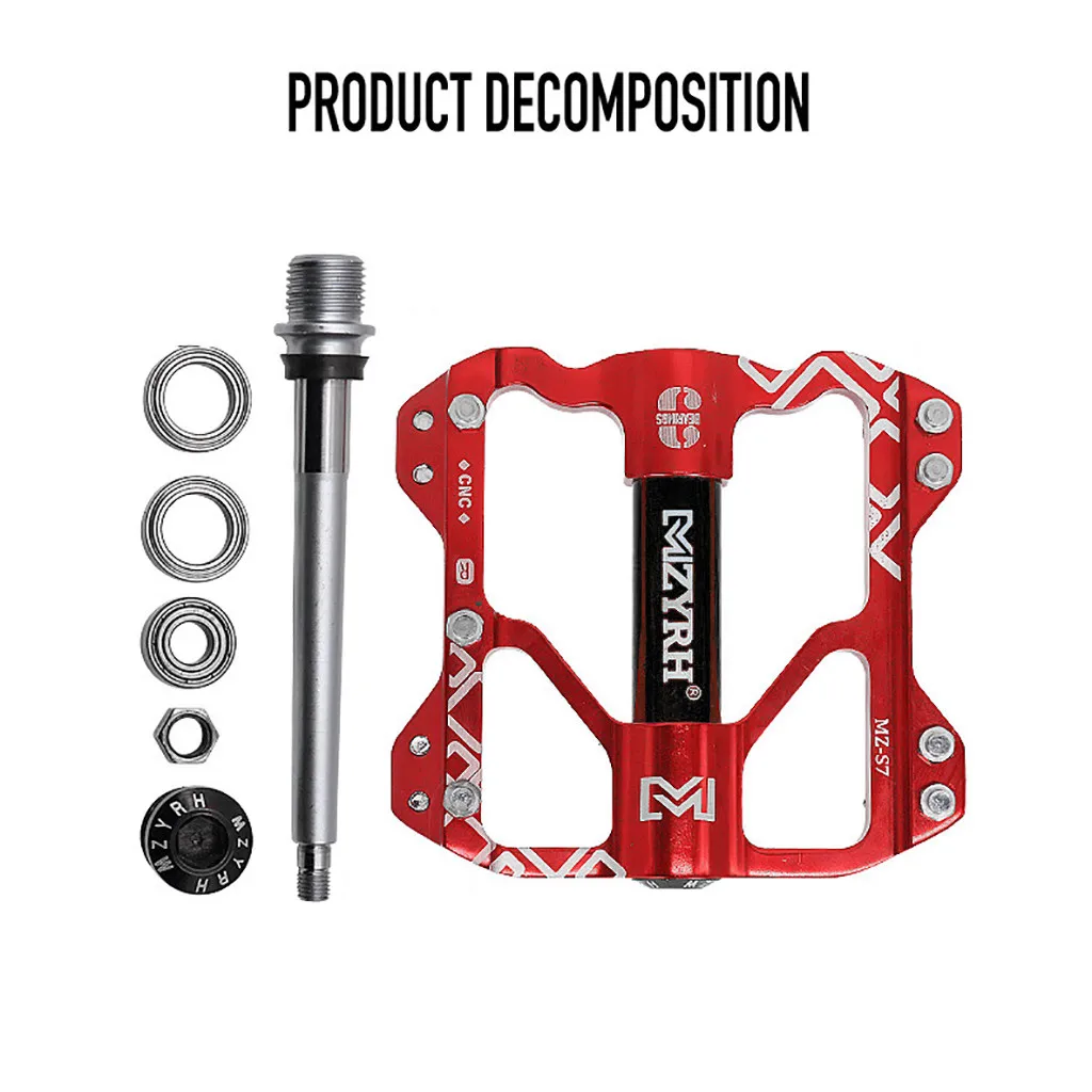 Велосипедные педали KONGYIDE ультралегкие алюминиевые для горных велосипедов с
