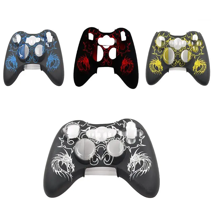 Мягкий силиконовый защитный кожаный чехол для контроллера Xbox 360 геймпада |