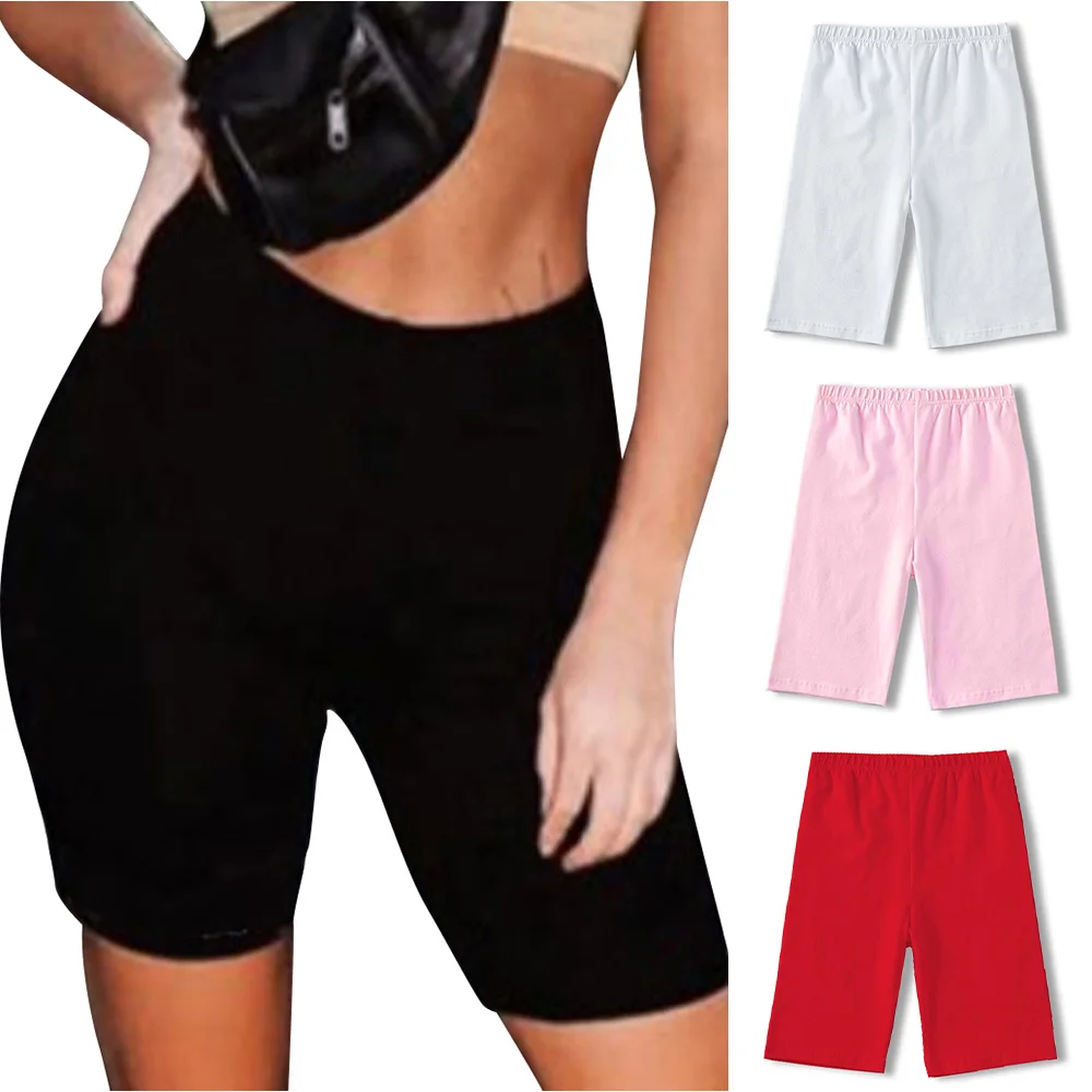 

Women Cycle Shorts Training Active Gym Yoga Pants Ladies Summer Casual Leggings Fitness Running Workout Bottoms Sports Outwear
