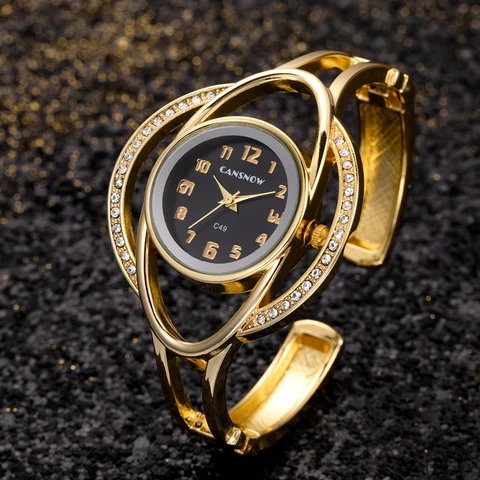 Часы женские кварцевые с простым браслетом, модные дамские часы из нержавеющей стали под розовое золото, Wacthes