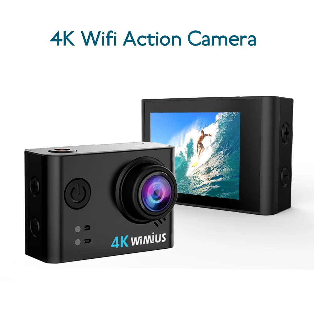 WIMIUS SO32 4k wifi Экшн камера на шлем экшн Спортивная HD Camaras deportivas de водонепроницаемая