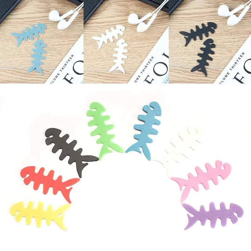 10 шт. держатель органайзер для наушников|Комплекты аксессуаров телефонов| |