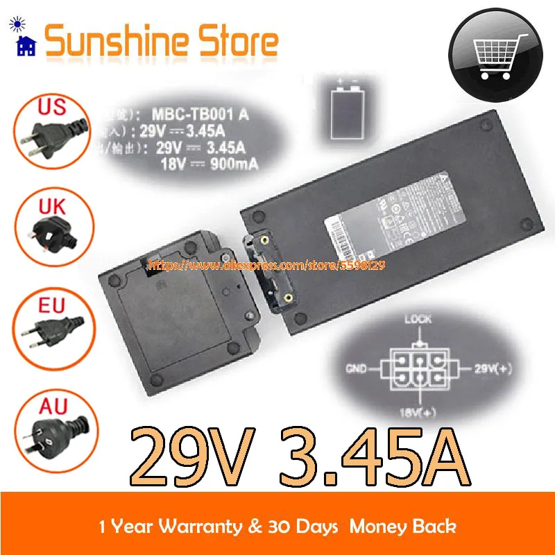 

Оригинальный адаптер Delta 29 в, 100 А, Вт, фотосессия,-sa-A731, зарядное устройство, источник питания