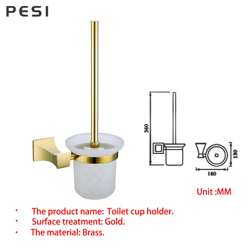 Набор аксессуаров для ванной комнаты Золотая вешалка полотенец держатель бумаги